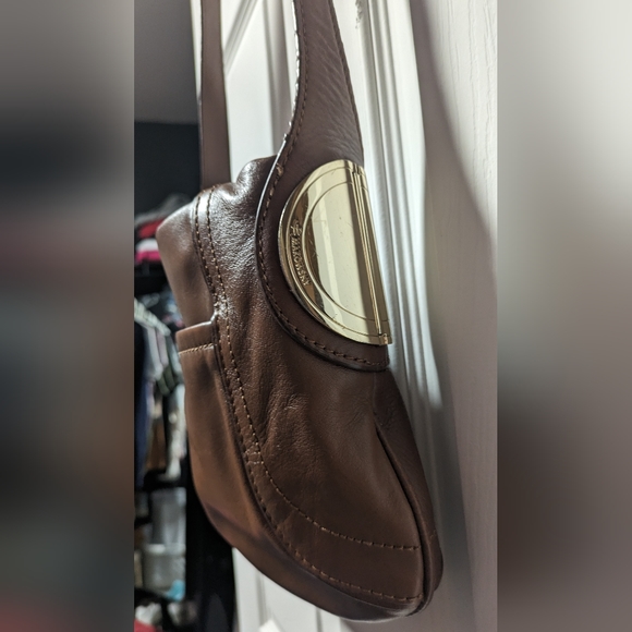 B makowsky genuine leather crossbody - Picture 3 of 10